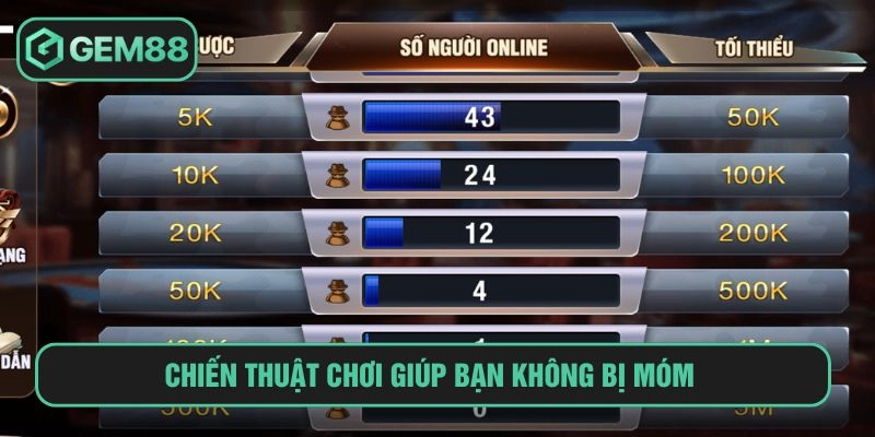 Chiến thuật chơi giúp bạn không bị móm 