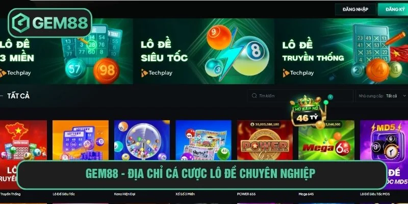 Xổ Số Miền Trung Gem88 Chơi Lô Đề Online An Toàn, Minh Bạch Gem88 - địa chỉ chơi lô đề xổ số miền Trung uy tín