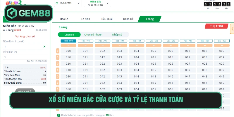 Hình thức chơi và cơ chế thanh toán lô đề miền Bắc chi tiết