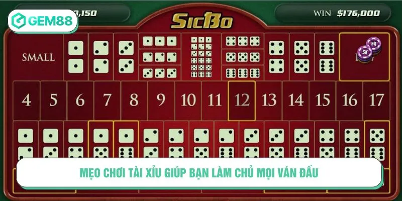 Mẹo Chơi Tài Xỉu Hiệu Quả – Tăng Cơ Hội Thắng Cược Mỗi Ngày Mẹo chơi tài xỉu giúp bạn làm chủ mọi ván đấu